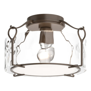Hubbardton Forge - 121142-SKT-05-LL0218 - Bow Medium Semi-Flush - Bow - Bronze