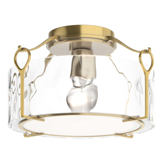 Hubbardton Forge - 121142-SKT-86-LL0218 - Bow Medium Semi-Flush - Bow - Modern Brass