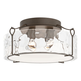 Hubbardton Forge - 121145-SKT-05-LL0216 - Bow Large Semi-Flush - Bow - Bronze