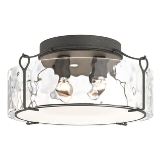 Hubbardton Forge - 121145-SKT-20-LL0216 - Bow Large Semi-Flush - Bow - Natural Iron