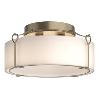 Hubbardton Forge - 121145-SKT-84-GG0216 - Bow Large Semi-Flush - Bow - Soft Gold