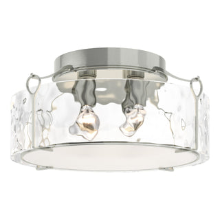 Hubbardton Forge - 121145-SKT-85-LL0216 - Bow Large Semi-Flush - Bow - Sterling