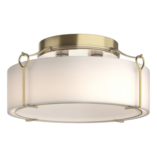 Hubbardton Forge - 121145-SKT-86-GG0216 - Bow Large Semi-Flush - Bow - Modern Brass