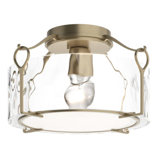 Hubbardton Forge - 121142-SKT-84-LL0218 - Bow Medium Semi-Flush - Bow - Soft Gold