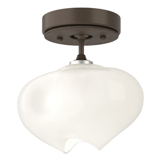Hubbardton Forge - 121372-SKT-05-05-FD0710 - Ume 1-Light Semi-Flush - Ume - Bronze