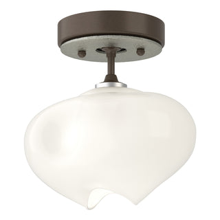 Hubbardton Forge - 121372-SKT-05-85-FD0710 - Ume 1-Light Semi-Flush - Ume - Bronze