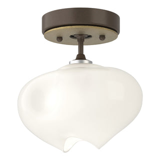 Hubbardton Forge - 121372-SKT-05-86-FD0710 - Ume 1-Light Semi-Flush - Ume - Bronze