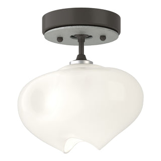 Hubbardton Forge - 121372-SKT-07-82-FD0710 - Ume 1-Light Semi-Flush - Ume - Dark Smoke