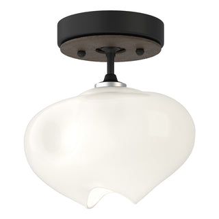 Hubbardton Forge - 121372-SKT-10-05-FD0710 - Ume 1-Light Semi-Flush - Ume - Black