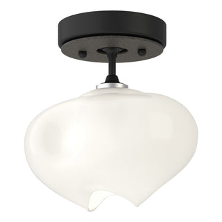 Hubbardton Forge - 121372-SKT-10-20-FD0710 - Ume 1-Light Semi-Flush - Ume - Black