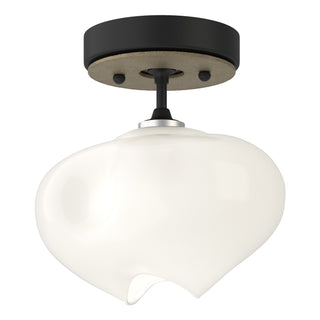 Hubbardton Forge - 121372-SKT-10-84-FD0710 - Ume 1-Light Semi-Flush - Ume - Black