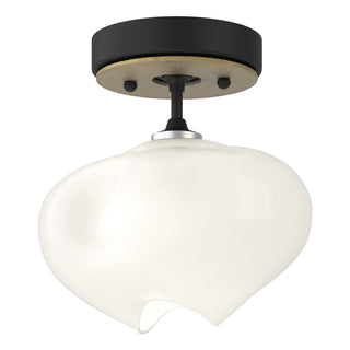 Hubbardton Forge - 121372-SKT-10-86-FD0710 - Ume 1-Light Semi-Flush - Ume - Black