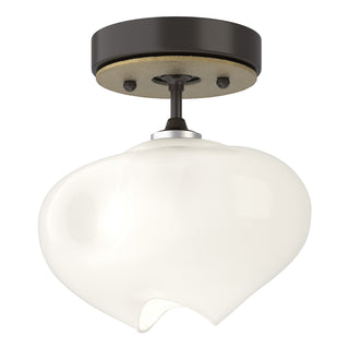 Hubbardton Forge - 121372-SKT-14-86-FD0710 - Ume 1-Light Semi-Flush - Ume - Oil Rubbed Bronze