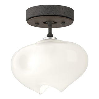 Hubbardton Forge - 121372-SKT-20-05-FD0710 - Ume 1-Light Semi-Flush - Ume - Natural Iron