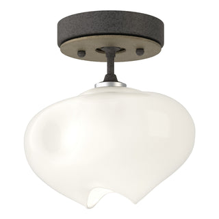 Hubbardton Forge - 121372-SKT-20-84-FD0710 - Ume 1-Light Semi-Flush - Ume - Natural Iron