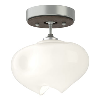 Hubbardton Forge - 121372-SKT-82-05-FD0710 - Ume 1-Light Semi-Flush - Ume - Vintage Platinum