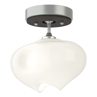 Hubbardton Forge - 121372-SKT-82-14-FD0710 - Ume 1-Light Semi-Flush - Ume - Vintage Platinum
