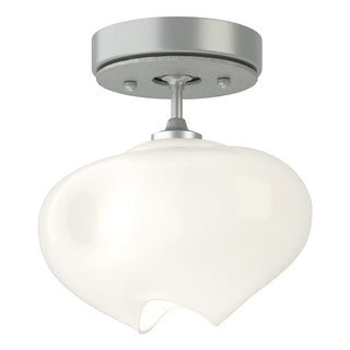 Hubbardton Forge - 121372-SKT-82-82-FD0710 - Ume 1-Light Semi-Flush - Ume - Vintage Platinum