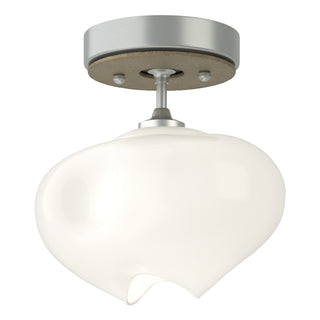 Hubbardton Forge - 121372-SKT-82-84-FD0710 - Ume 1-Light Semi-Flush - Ume - Vintage Platinum