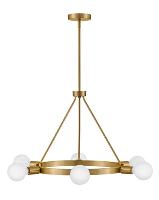 Lark - 83616LCB - LED Chandelier - Orla - Lacquered Brass
