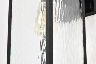 Austen One Light Outdoor Wall Lantern in Matte Black