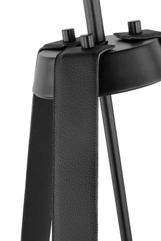 Brewster Three Light Pendant in Black