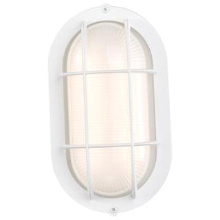 LED Bulk Head Fixture in White