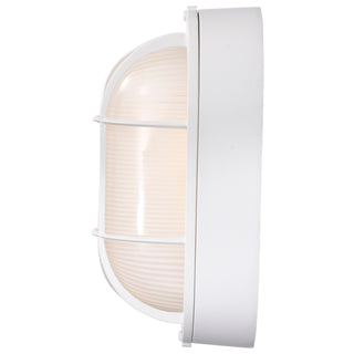 LED Bulk Head Fixture in White