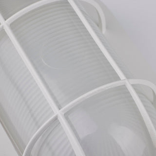 LED Bulk Head Fixture in White