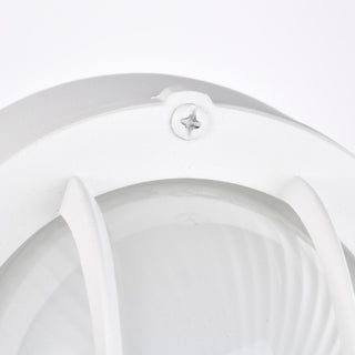 LED Bulk Head Fixture in White