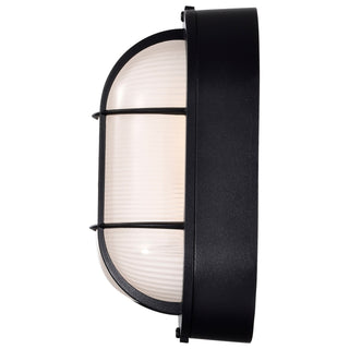 LED Bulk Head Fixture in Black