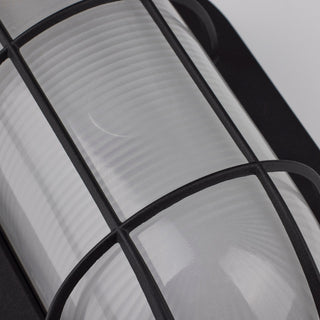 LED Bulk Head Fixture in Black