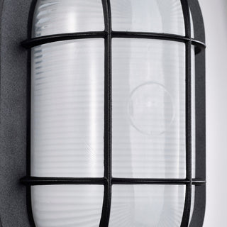 LED Bulk Head Fixture in Black