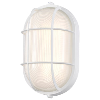 LED Bulk Head Fixture in White