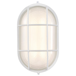 LED Bulk Head Fixture in White