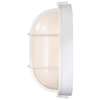 LED Bulk Head Fixture in White