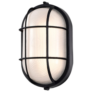 LED Bulk Head Fixture in Black