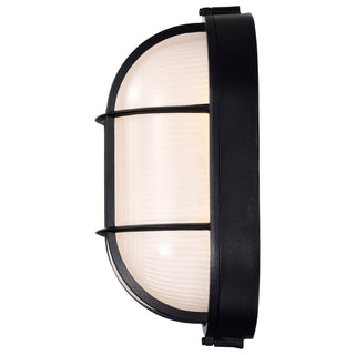 LED Bulk Head Fixture in Black