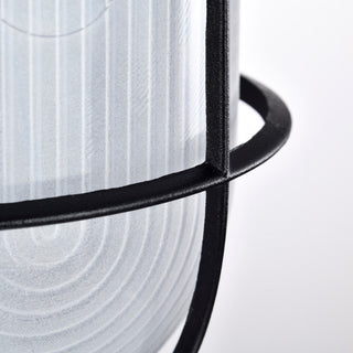 LED Bulk Head Fixture in Black