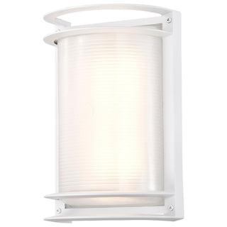 LED Bulk Head Fixture in White