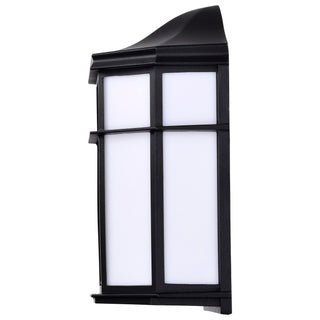 LED Cage Lantern Fixture in Black