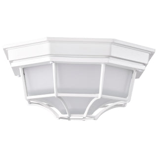 LED Spider Cage Fixture in White