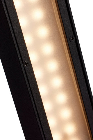 Raven LED Outdoor Wall Sconce in Textured Matte Black