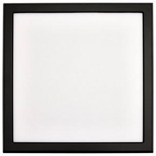 LED Flush Mount in Black