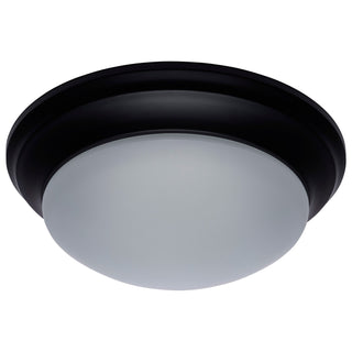 LED Flush Mount in Matte Black