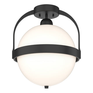 Hubbardton Forge - 121380-SKT-10-GG0720 - Atlas Semi-Flush - Atlas - Black
