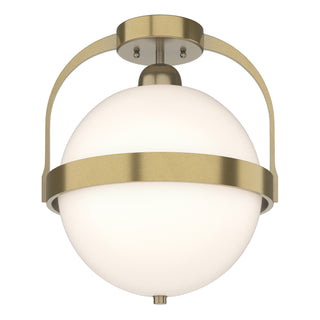 Hubbardton Forge - 121380-SKT-86-GG0720 - Atlas Semi-Flush - Atlas - Modern Brass