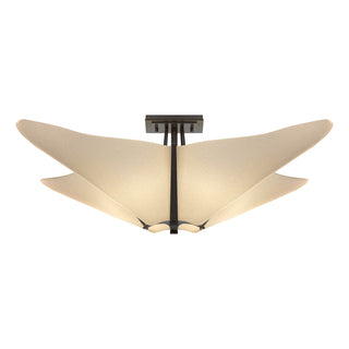 Hubbardton Forge - 123305-SKT-14-SH1995 - Kirigami Semi-Flush - Kirigami - Oil Rubbed Bronze