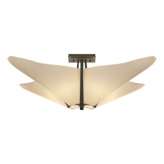 Hubbardton Forge - 123305-SKT-20-SH1995 - Kirigami Semi-Flush - Kirigami - Natural Iron