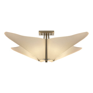 Hubbardton Forge - 123305-SKT-84-SH1995 - Kirigami Semi-Flush - Kirigami - Soft Gold